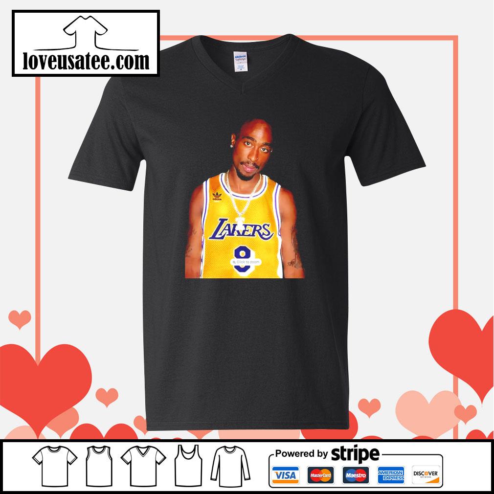 Tupac Wearing Kobe Bryant Jersey Shirt - High-Quality Printed Brand